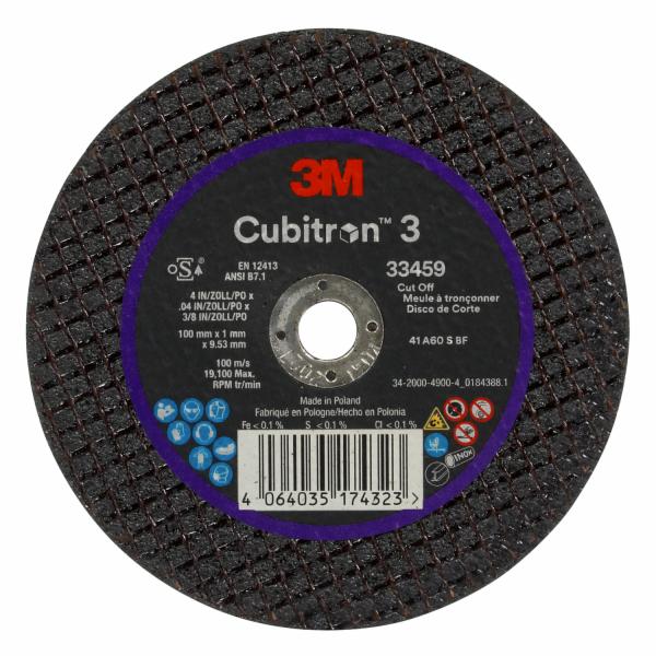 ™ Cubitron 3 Cut-Off Wheel 33459