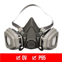 3M™ paint project reusable respirator 6311 bplus product image