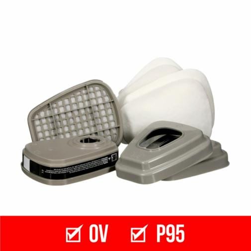 3M™ 6001 Respirator Cartridge for Certain Organic Vapors, 2