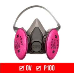 3M™ odor particulate reusable repirator 6297 bplus product image