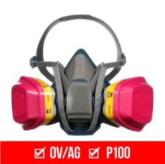 3M™ multi purpose quick latch resusable respirator 65023ql bplus product image