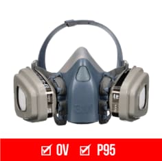 3M™ advanced comfort reusable respirator 7511 bplus product image