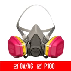 3M™ multi purpose reusable respirator 62023 bplus product image