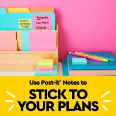 Post it Notes 4 in x 6 in Poptimistic Collection Lined 5 Pads Pack 3M United States