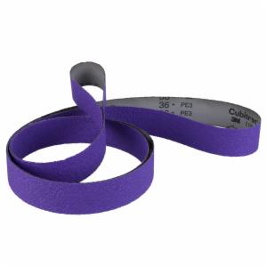 3M™ Cubitron 3 Cloth Belt 1184F, 36+ YF-weight, 2 in x 148 in, Film-lok, Single-fleximage