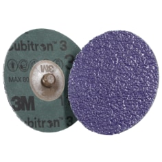 A 3M Cubitron 3 Roloc Fibre Disc 1182c, 36+, Roloc TR, 3 in