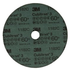 3M™ Cubitron™ 3 Fibre Disc 1182c, 60+, Round, 7 in