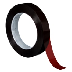 3M UPVC Tape 616, Ruby Red, 3/4 in x 72 yd 2.4 mil