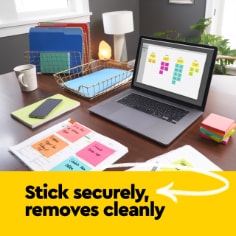 Post-it® Notes, 3 in x 3 in, Poptimistic Collection, 18 Pads