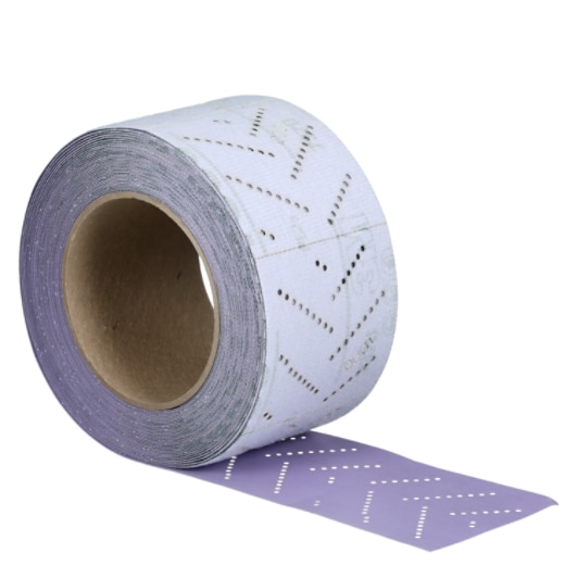 3M™ Cubitron™ II Hookit™ Clean Sanding Sheet Roll 34454, 1000+ Grade, 70 mm x 12 m, 5 Rolls/Case