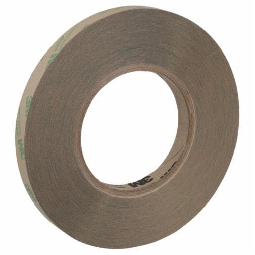 3M Adhesive Transfer Tape 468MP, Clear, 1/2 in x 60 yd, 5 mil