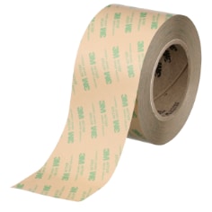 3M Adhesive Transfer Tape 467MP, Clear, 3 in x 60 yd, 2 mil