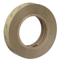 3M Adhesive Transfer Tape 467MP, Clear, 1 in x 60 yd, 2 mil
