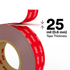 With a thickness of 25 mil (0.6 mm), this tape effortlessly joins non-compatible materials and delicate substrates without relying on ultrasonic welding equipment or mechanical fasteners