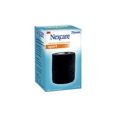 Nexcare™ Self Stick Compression Wrap Sport NHBK-3ANZ, Black, 75 mm x 2 m, 3D