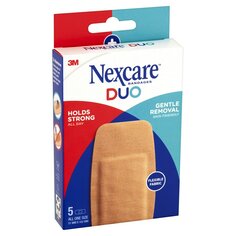 Nexcare™ DUO Fabric Strips DSAANZ-5, 51 mm x 102 mm, 3D