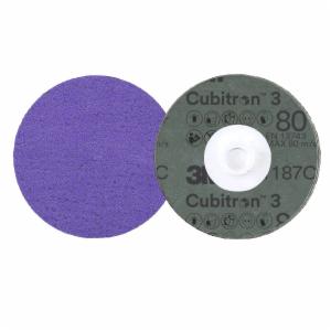 3M™ Cubitron 3 Roloc Fibre Disc 1187C, 80+, TS, Purple, 4 in, Die RS400BB, 25/Carton, 100 ea/Case image 3M™ Cubitron 3 Roloc Fibre Disc 1187C, 80+, TS, Purple, 4 in, Die RS400BB, 25/Carton, 100 ea/Caseimage