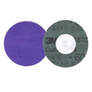 3M™ Cubitron 3 Roloc Fibre Disc 1187C, 60+, TS, Purple, 4 in, Die RS400BB, 25/Carton, 100 ea/Case image 3M™ Cubitron 3 Roloc Fibre Disc 1187C, 60+, TS, Purple, 4 in, Die RS400BB, 25/Carton, 100 ea/Caseimage