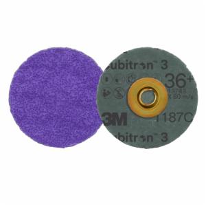 3M™ Cubitron 3 Roloc Fibre Disc 1187C, 36+, TSM, Purple, 3 in, Die RS300VM, 50/Carton, 200 ea/Case image 3M™ Cubitron 3 Roloc Fibre Disc 1187C, 36+, TSM, Purple, 3 in, Die RS300VM, 50/Carton, 200 ea/Caseimage