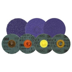 A group of 3M Cubitron 3 Roloc Fibre Discs 1182C