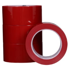 3M Polyethylene Tape 483,  Red,  2 in x 36 yd,  5.0 mil