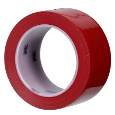 3M Polyethylene Tape 483,  Red,  2 in x 36 yd,  5.0 mil