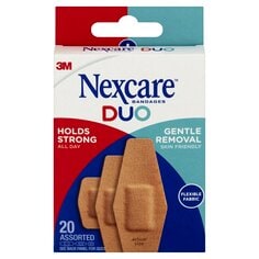 Nexcare™ DUO Fabric Strips DSAANZ-5, Assorted