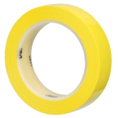 3M Polyethylene Tape 483,  Yellow,  1 in x 36 yd,  5.0 mil