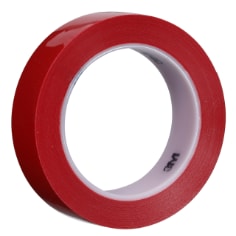 3M Polyethylene Tape 483,  Red,  1 in x 36 yd,  5.0 mil