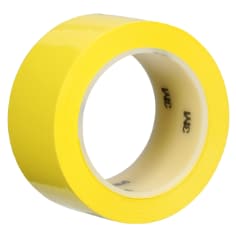 3M Polyethylene Tape 483,  Yellow,  2 in x 36 yd,  5.0 mil