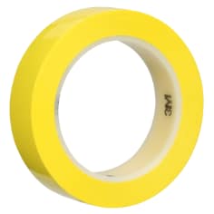 3M Polyethylene Tape 483,  Yellow,  1 in x 36 yd,  5.0 mil