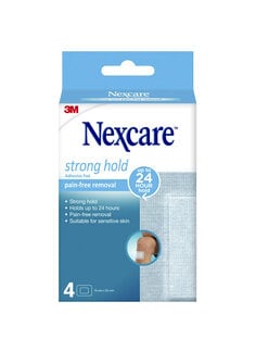 Nexcare™ Strong Hold Pain-Free Adhesive Pads SSD34ANZ, 76 mm x 101mm