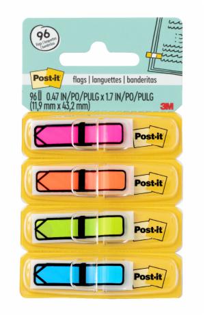 Post-it Arrow Flags 684-ARR4 .47 in. x 1.7 in. Assorted Brightsimage