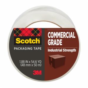 Scotch Commercial Grade Shipping Packaging Tape 3750, 1.88 in x 54.6 yd (48 mm x 50 m)image