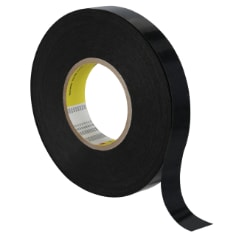 3M Conformable Sound Management Film Tape 9343, Black, 1 in x 36 yd, 1 roll per case