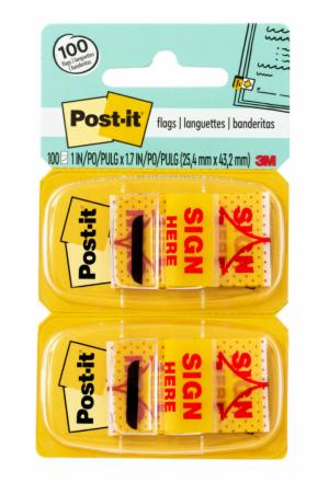 Post-it Flags 680-SH2, 1 in. x 1.7 in.image