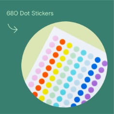 Noted by Post-it, 680 Dot Stickers