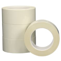 A roll of 3M High Temperature Nylon Film Tape 855, White, 2 in x 72 yd