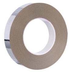 3M Metalized Film Tape 8437, Silver, 1 in x 72 yd, 2.1 mil, 36 Roll/Case