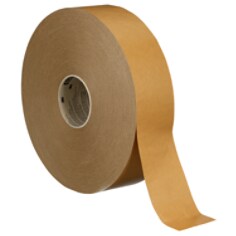 A roll of Scotch Performance Paper Box Sealing Tape 570, Brown, 72 mm x 500 m