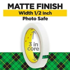 Scotch® Magic™ Tape 810, 0.5in 