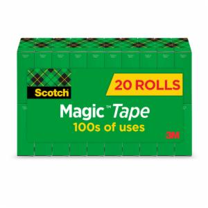 Scotch Magic Tape 810K20, 3/4 in x 1000 in 20 rolls/pack, 6 packs/cs image Scotch Magic Tape 810K20, 3/4 in x 1000 in 20 rolls/pack, 6 packs/csimage