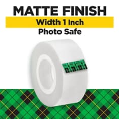 Scotch® Magic™ Tape 810, 1 in x 1296 in Boxed