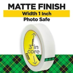 Scotch® Magic™ Tape 810, 1 in 