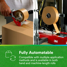 Fully Automatable: Compatible with multiple application methods and is available in both hand and machine-length rolls.