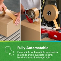 Fully Automatable: Compatible with multiple application methods and is available in both hand and machine-length rolls.