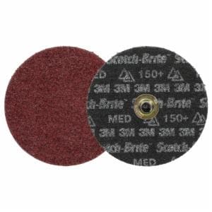 Scotch-Brite Precision Heavy Duty Surface Conditioning TN Quick Change Disc, HD-DN, Medium 150+, 7 in, 25 ea/Caseimage