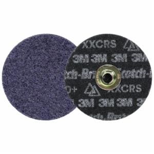 Scotch-Brite Precision Heavy Duty Surface Conditioning TN Quick Change Disc, HD-DN, X-Extra Coarse 60+, 5 in, 50 ea/Caseimage
