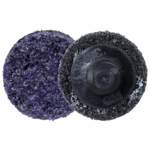 Scotch-Brite Roloc Precision Heavy Duty Surface Conditioning Disc, HD-DR, X-Extra Coarse 60+, TR, 1 in, 50/Carton, 200 ea/Caseimage