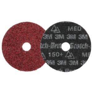 Scotch-Brite Precision Heavy Duty Surface Conditioning Disc, HD-DH, Medium 150+, 5 in x 7/8 in, 50 ea/Caseimage